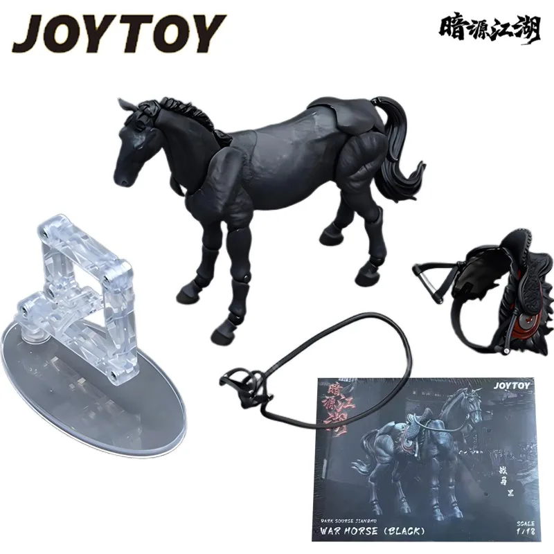 JOYTOY véritable Source sombre série Jianghu Jianghu 1/18 série cheval foncé cheval brun cheval blanc plastique modèle mobile garçons cadeau
