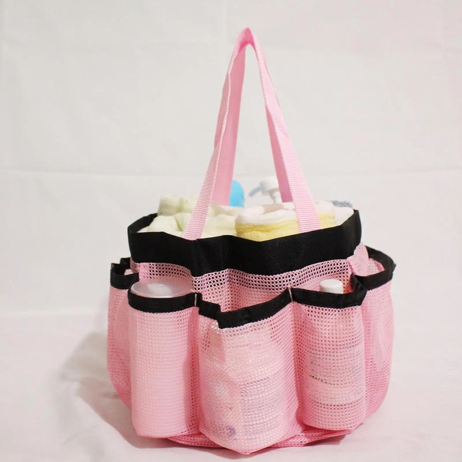 

Family Beach Bag Foldable High Capacity Handbag for Women Men Picnic Travel