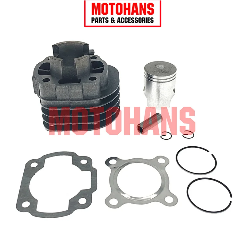 MOTORCYCLE JOG50 BWS50 YW50 MINARELLI50 ZUMA50 40MM CYLINDER AND PISTON KIT WITH 12MM PIN 1PE40QMB 2T 50CC SCOOTER ENGINE PARTS