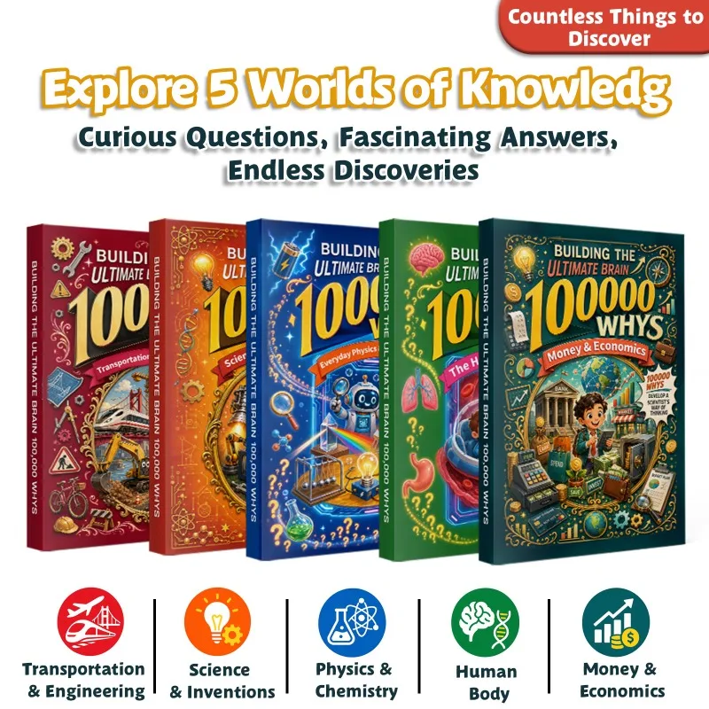 Children Encyclopedia Why Why Book Answers Nature Science Life Questions Must Read for Kids Growth Parent Helper