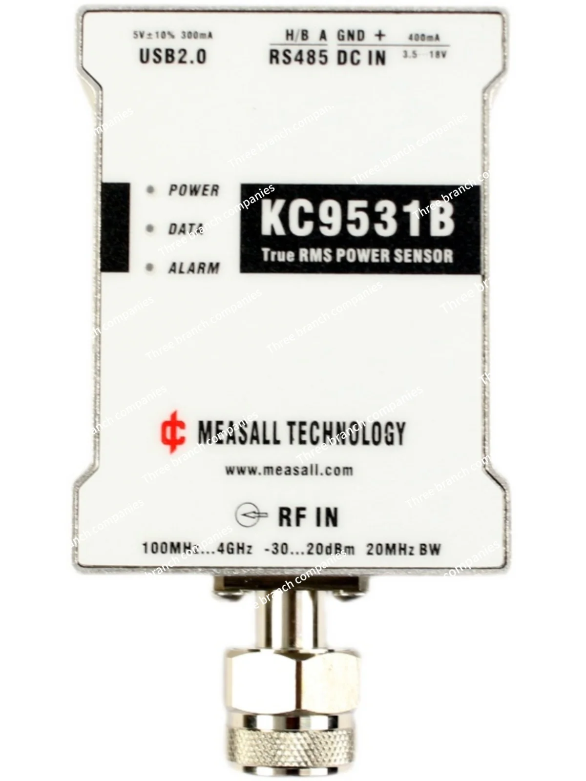 KC9531B RF Power Meter, Microwave Power Sensor, True RMS Detector 485 Interface