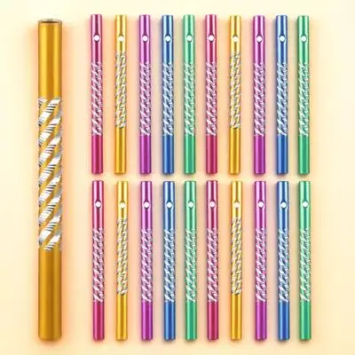 

50Pcs Strong Aluminum Wind Chime Tubes Pre-Drilled for Simple Installation Great for Making Wind Chimes and Other Pendants