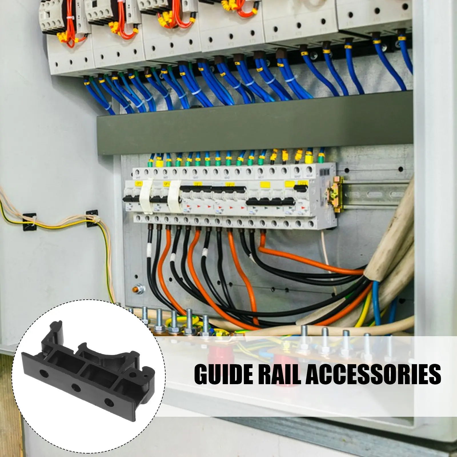 

Комплект кронштейнов для монтажа печатных плат на DIN-рейку, сверхпрочный держатель для электрических панелей и промышленных систем управления