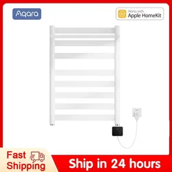 Aqara Smart Home Zigbee 3.0 Towel Rack H1 LED Touch Control IPX4 Waterproof Heating Drying Sterilization For Apple Homekit App