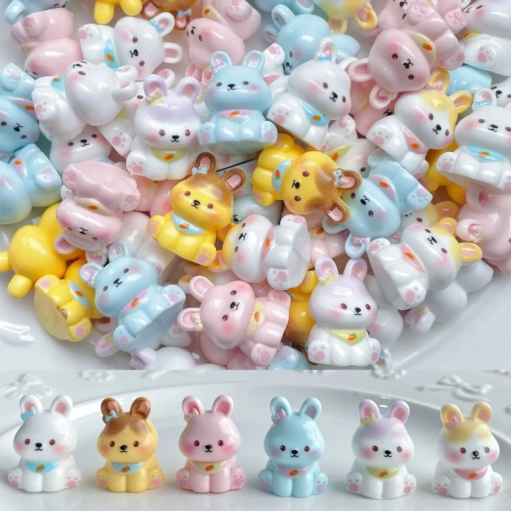 20Pcs Kawii Mini resin Popsicle Series Miniature Flat Back Cabochons For Hairpin Scrapbooking DIY Home Decor Craft Accessories
