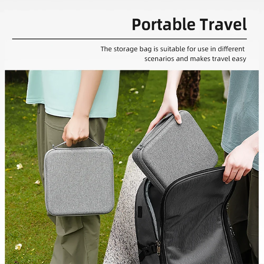 حقيبة حمل لـ DJI Mini 4K/Mini 2 Drone حقيبة يد محمولة للسفر تخزين صندوق صلب مقاوم للماء مقاوم للغبار ومضاد للتصادم