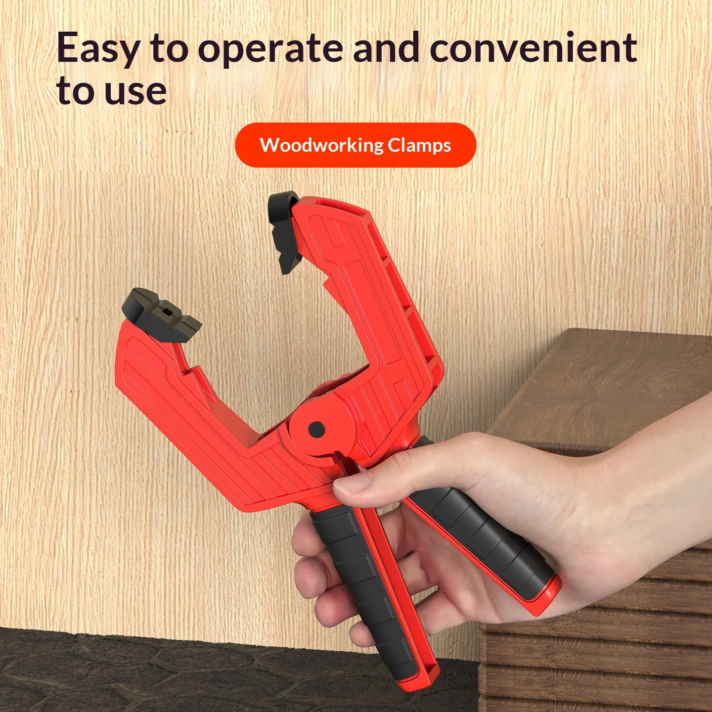 1pcs Quick Clamp Heavy Duty Ta - Woodworking Vice Quick Release recension och pris