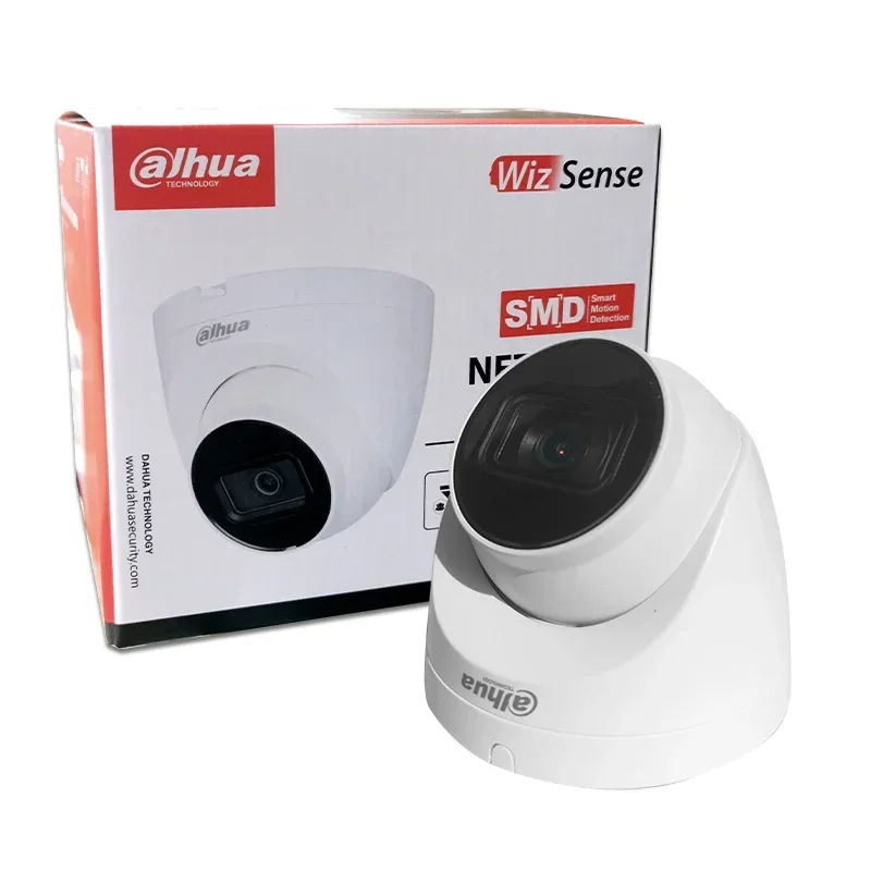 Dahua IPC-HDW2441T-S 4MP IPC-HDW2841T-S 4K 8MP IR30m Eyeball WizSense Network Security Camera Human Detection Built in MIC SMD