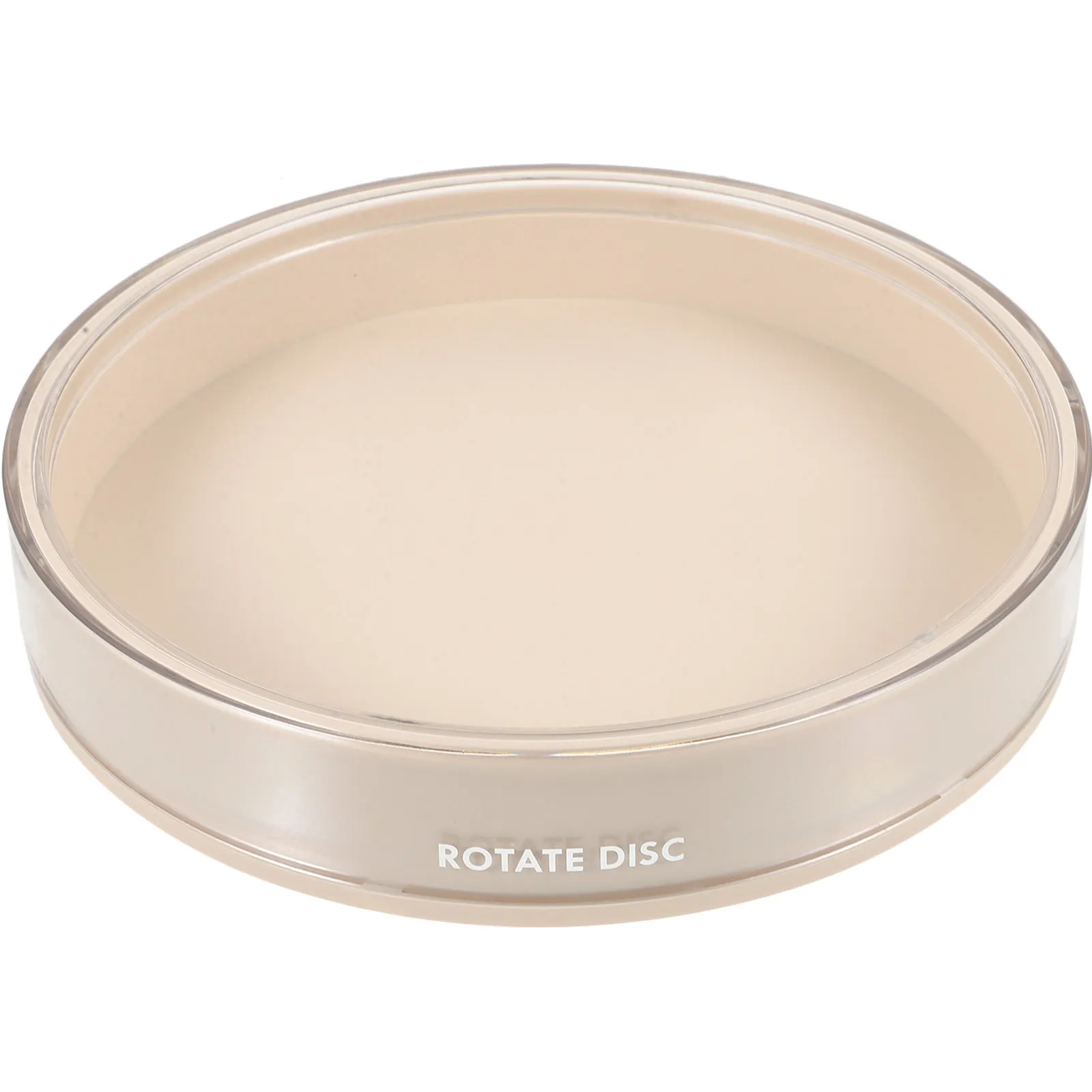 

Rotating Turntable Jewelry Organizer Large Capacity Round Rotating Spice Jar Holder Makeup Tray Desktop Storage
