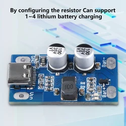 Type-C 1S 2S 3S 4S Lithium Battery Drone Charging Boost Module Support Fast Charge With Indicator 4.2V 8.4V 12.5V 16.8V