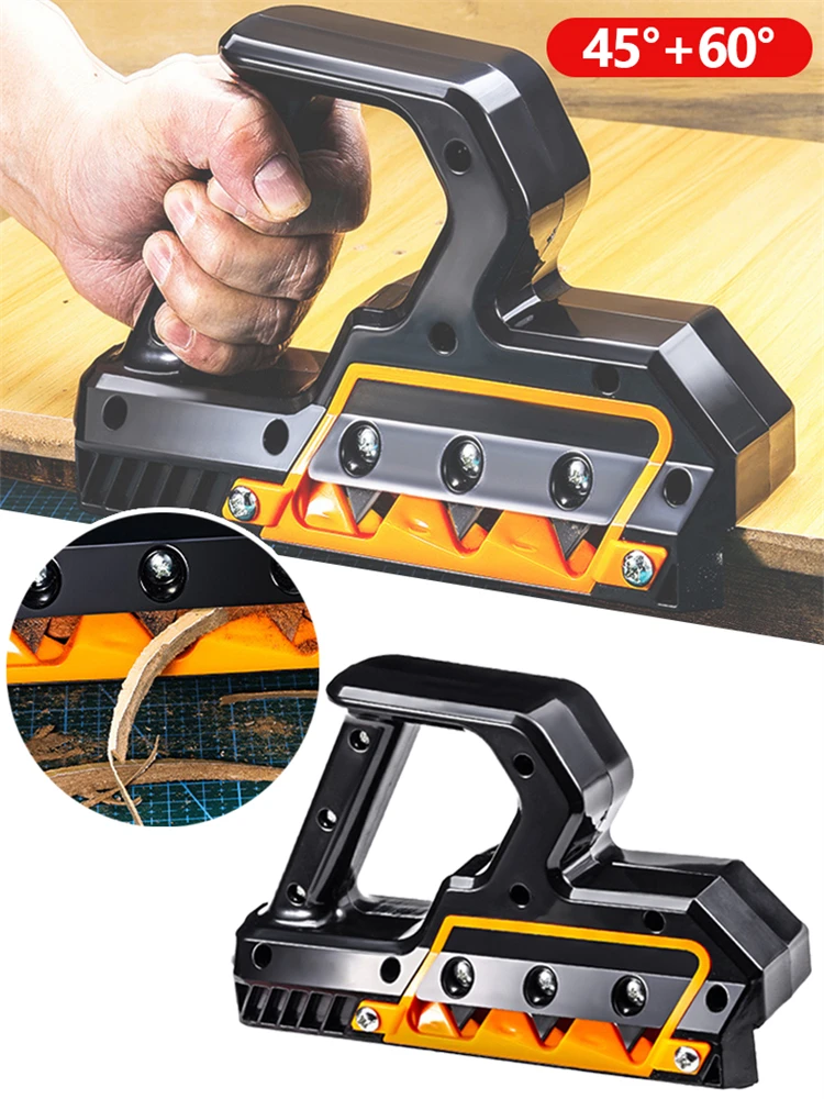 

Upgraded Plasterboard Quick Cutter Gypsum Board Hand Plane Drywall Edge Chamfer 45°/60° Planer Woodworking Trimmer Hand Tool