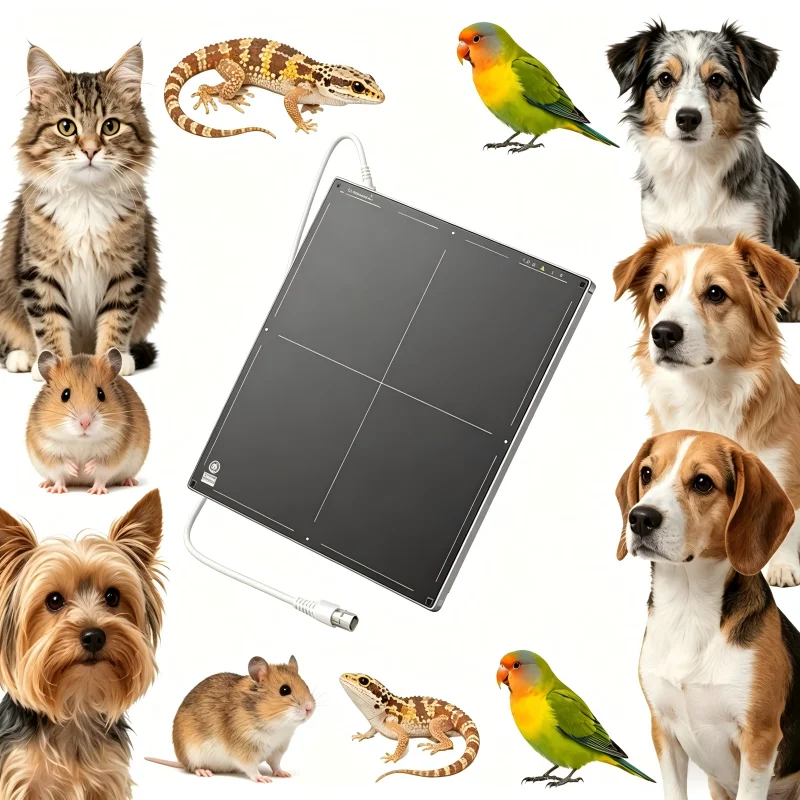 Iray Wired Flat Panel Detector Veterinary Software For Static X Ray Imaging Equipment