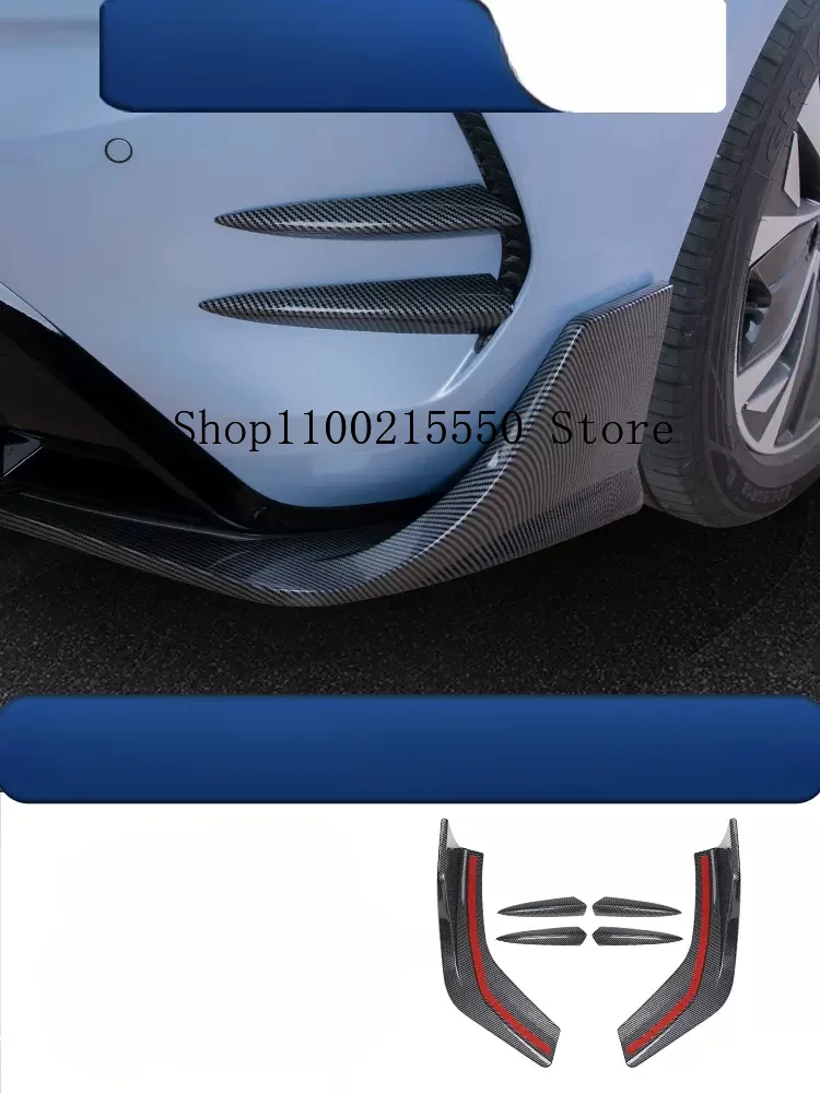 For BYD Seal EV 2022 2024 Rear Bumper Wind Knife Decoration Stricker ABS Anti-Scratch Car Exterior Modification Accessories