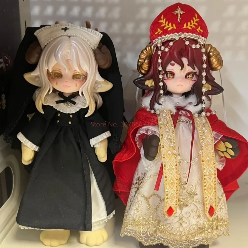 Boneka Movable Luna Seri Moon 12 Titik Mjd Blind Box Mystery Caixa Asli Tersedia, Hiasan Meja, Mainan, Hadiah