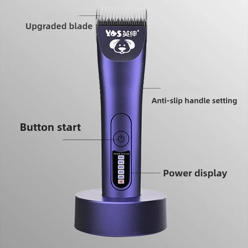 

Dog Hair Clipper Pet Hair Trimmer Set Puppy Grooming Equipment Electric Shaver Cat Accessories Professional Pet