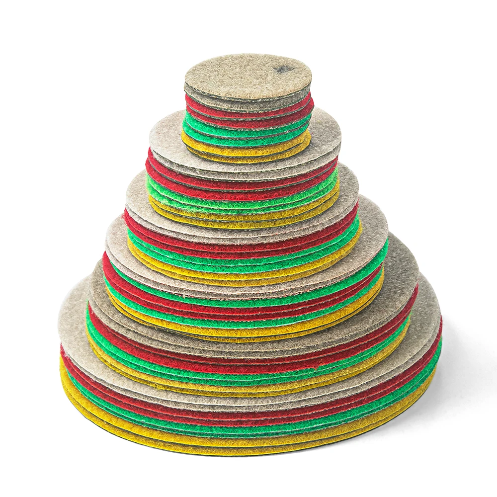 1Pc 2 Inch 50mm Electroplated Diamond Dry Polishing Pad For Grinding Granite Marble Sanding Disc Grinder Power Tool Accessories