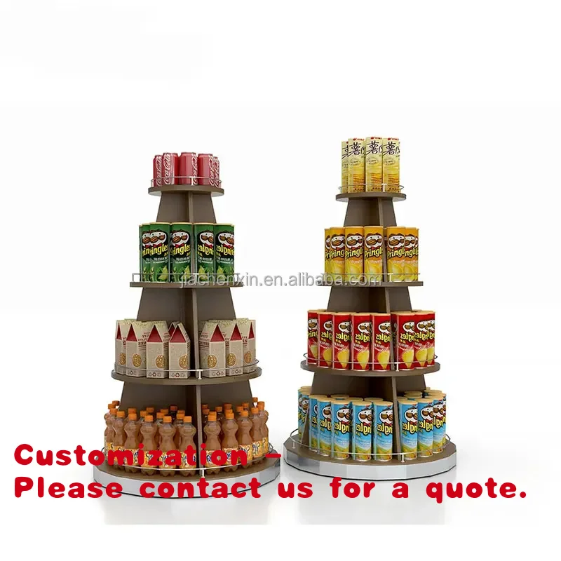 

Индивидуальные круглые деревянные витрины-стеллажи для косметики, гандолы и полки для супермаркетов