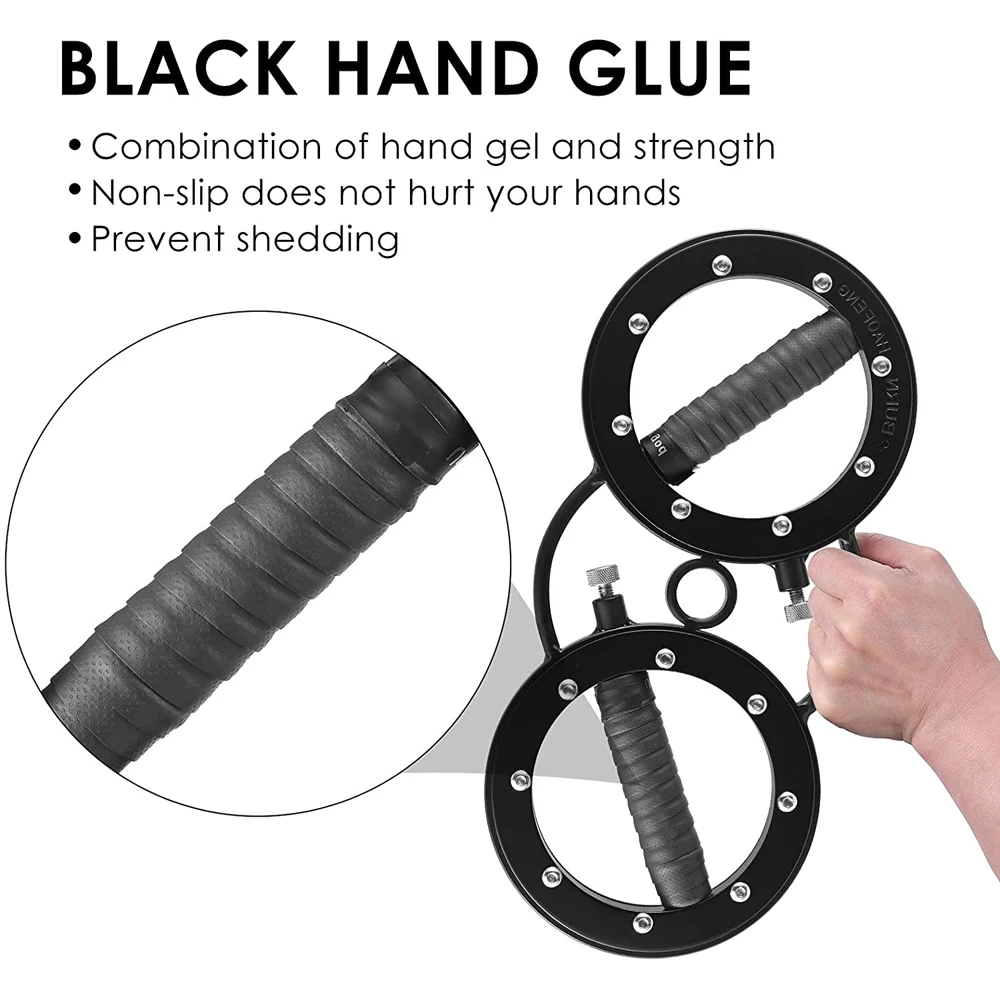 12 Pounds Multifunctional Hand and Forearm Trainer - Spinning Burn Muscle Training - 360 Degree Rotating Grips