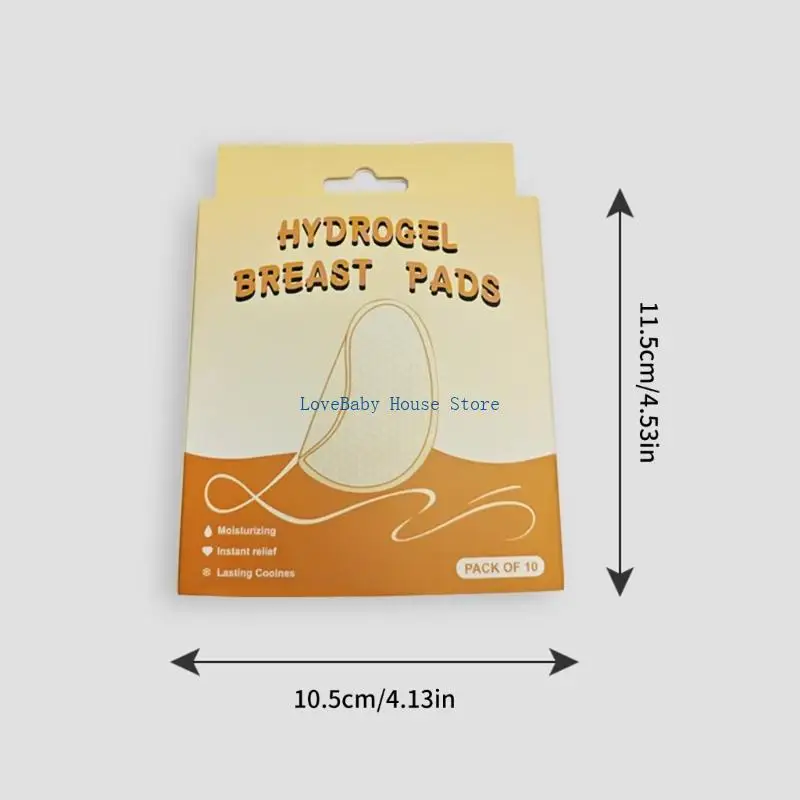 BX0D هيدروجيل وسادات الرضاعة الطبيعية 10 قطعة/المجموعة/المجموعة بقع ترطيب قابلة لإعادة الاستخدام استمتع بالتمريض الاستخدام