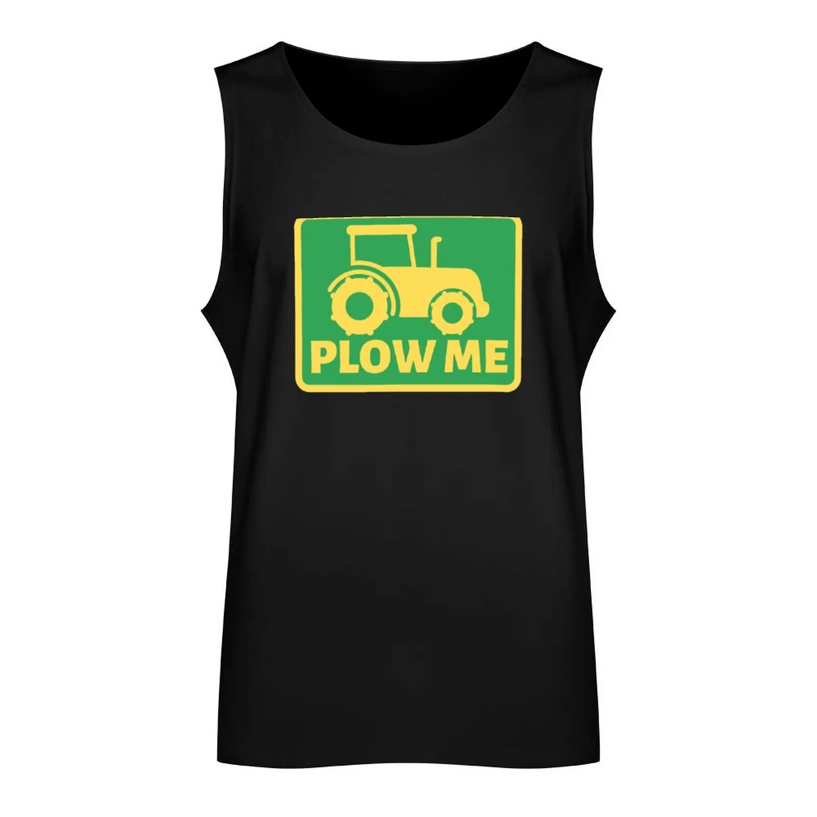 Tractor PLOW ME Tank Top t shirt clothes for men summer t-shirt for man