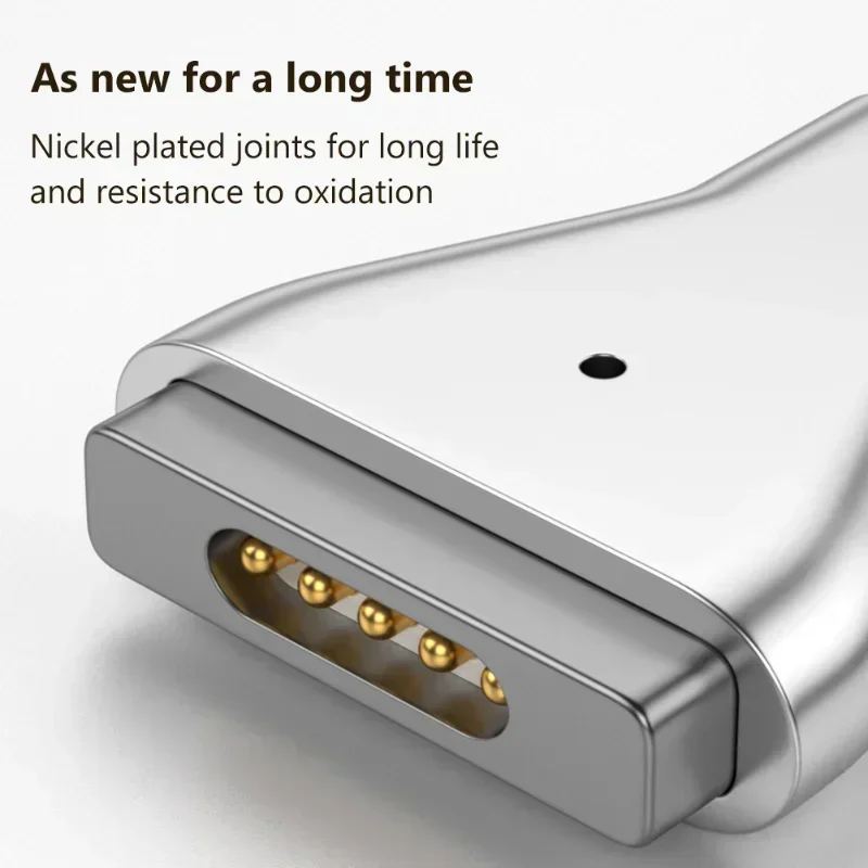 

1pcs Type C Magnetic USB PD Adapter Connector, Type-C Female to Magsafe USB C Female Magnet Plug Converter for MacBook