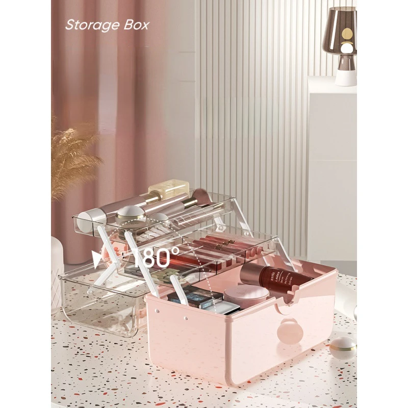 Kit di pronto soccorso scatola di immagazzinaggio scatola di immagazzinaggio di medicinali portatile scatole di Kit di emergenza per famiglie con manico cassettiera per medicinali di grande capacità