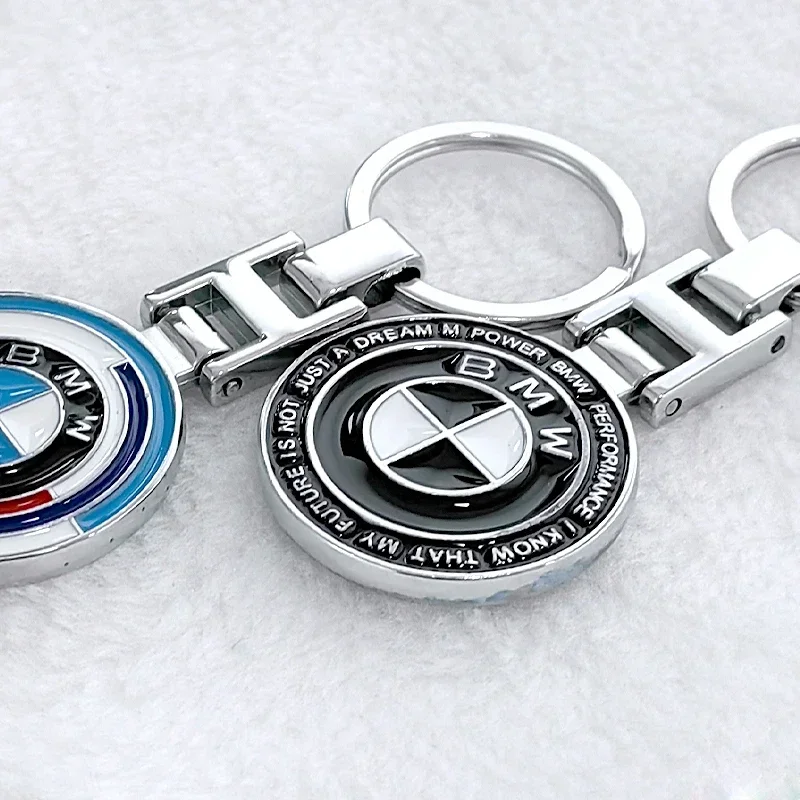 Auto Embleem Sleutelhanger H Gesp Dubbelzijdige Sleutelhanger Voor Bmw G30 G32 G01 G02 G05 G06 G07 G26 G23 G22 F40 F20 Keychain