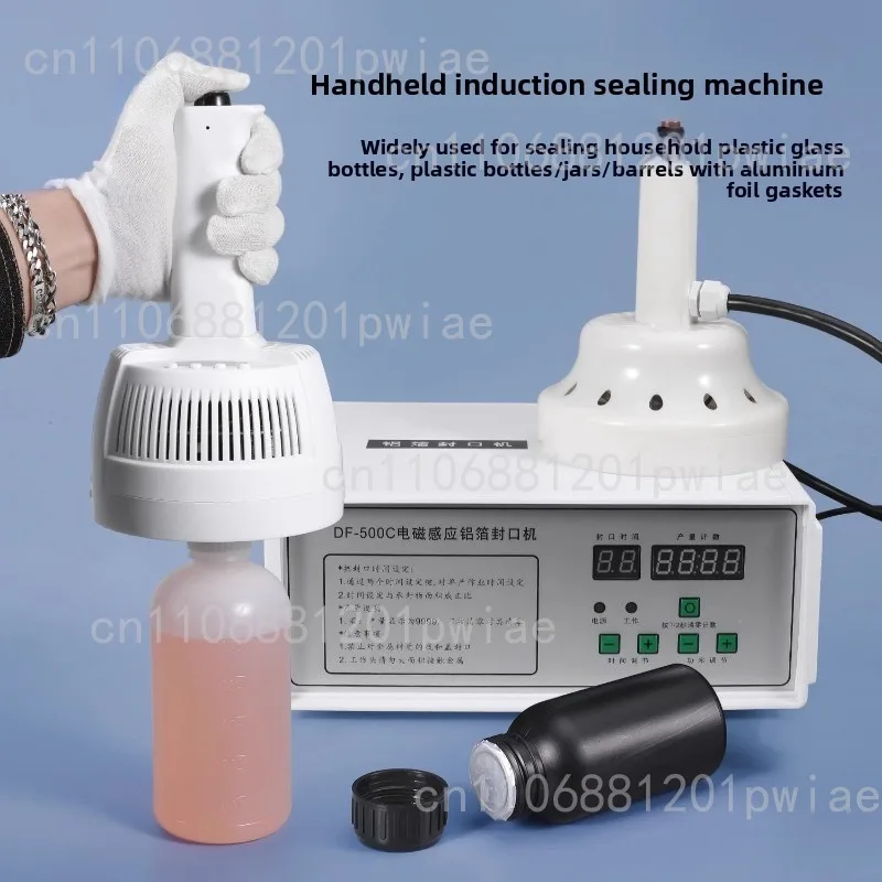 

220V Hand Held Electromagnetic Induction Bottle Sealing Machine Aluminum Foil Induction Sealer Machine 20-130mm