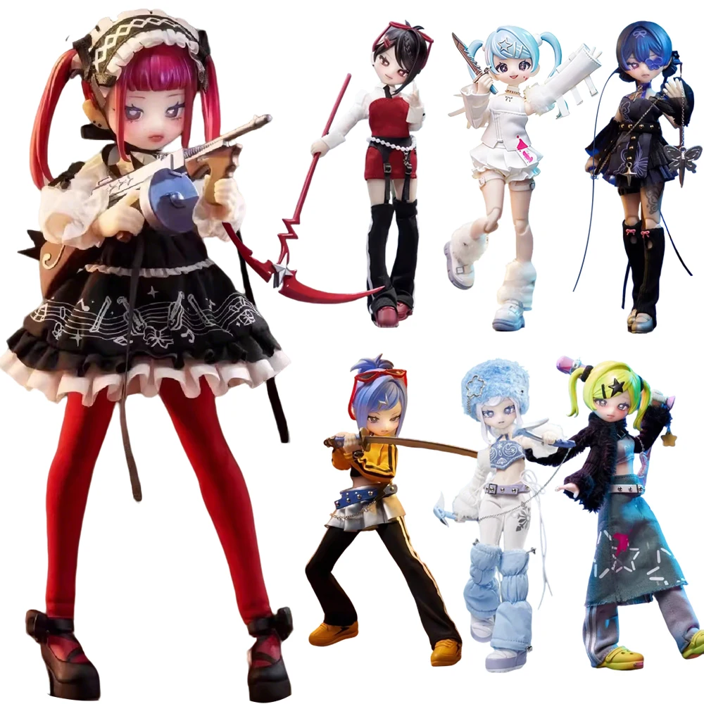 

In Stock Eve Lynna Double Face Killer Series MJD Blind Box Movable Joint Dolls Trendy Toys Collectible Figurines Holiday gifts