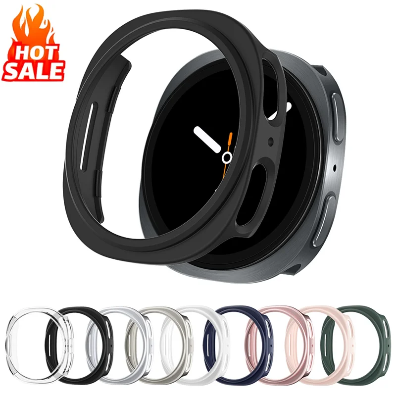 yZ[zSamsung Galaxy Watch 8 40mm/44mmpPCn[hP[X }bgJo[ یP[X Galaxy Watch 8 ClassicΉ VF ANZT[