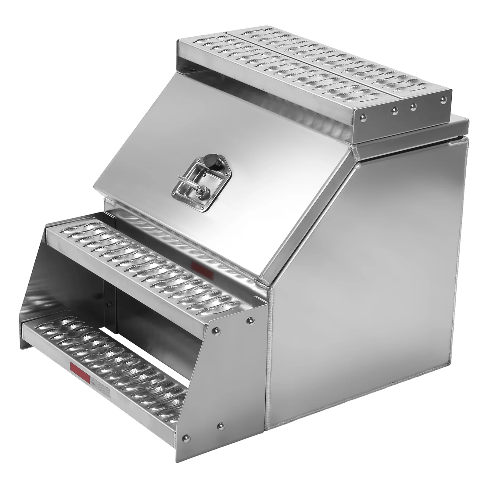 

Алюминиевый боковой ящик для инструментов 12/23 дюйма для полуприцепов с Т-образной ручкой и замком, подходит для Peterbilt, Kenworth и других марок