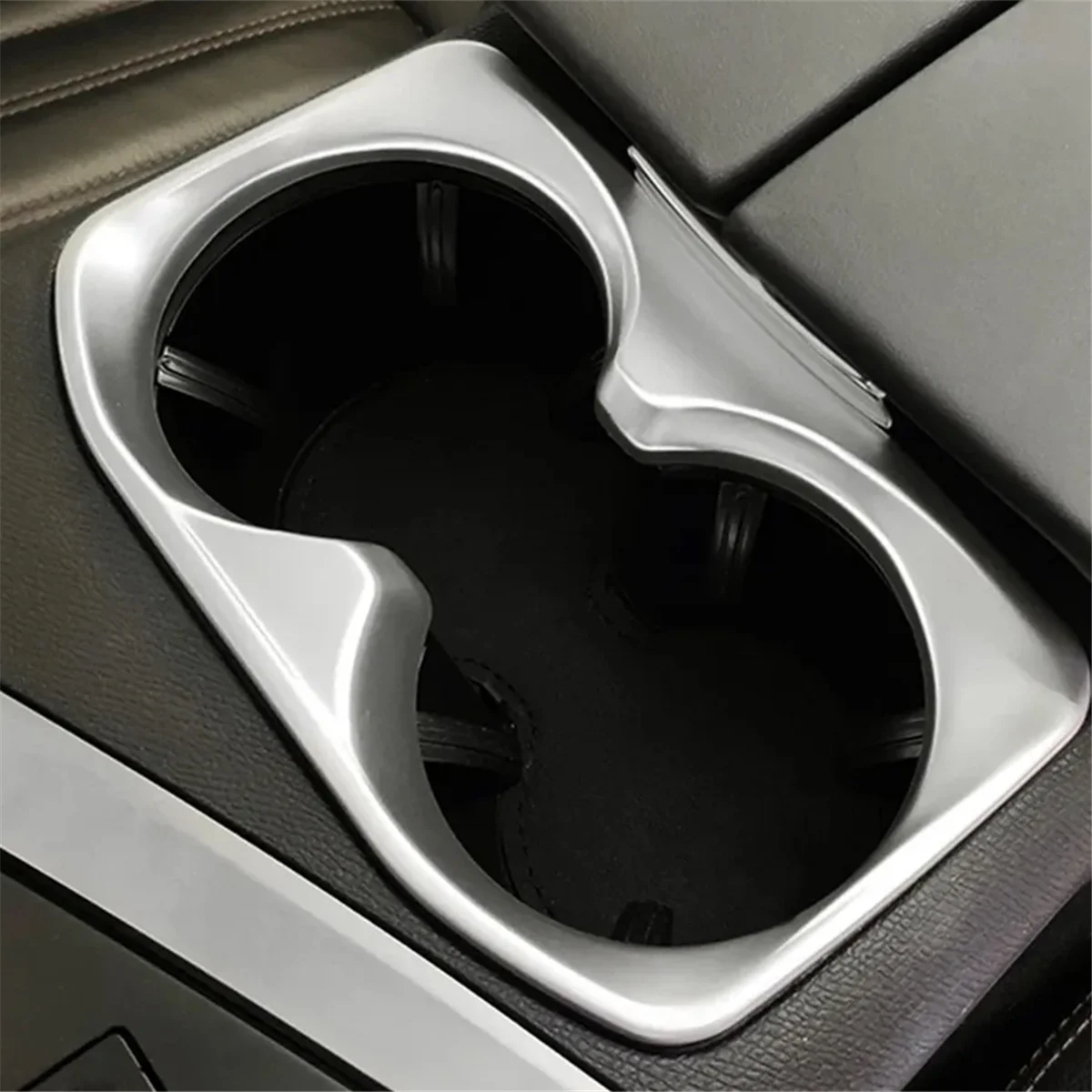 أداء مستقر سيارة مركز وحدة التحكم حامل الكأس حامل أكواب الماء ملصق الكسوة لبيجو 4008 5008 3008 GT 2017 + دائم