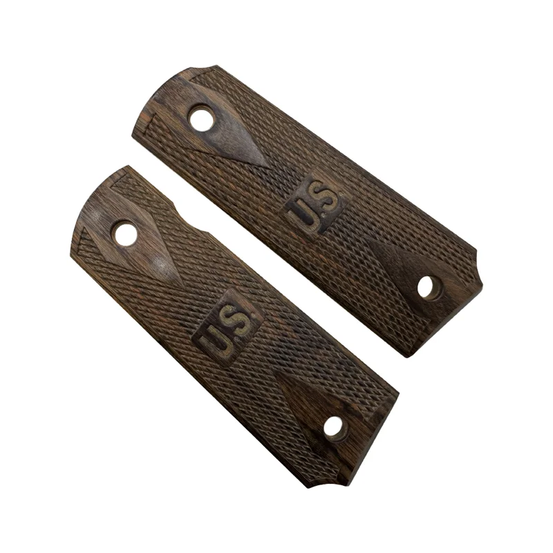 CTG 1911 Genggaman Kayu Laminasi Berkualitas Tinggi dengan Desain Khusus