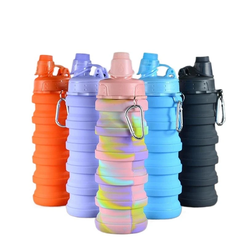 

Water Cup Portable Outdoor Sports Retractable Cup Travel Riding Foldable Compression Cup