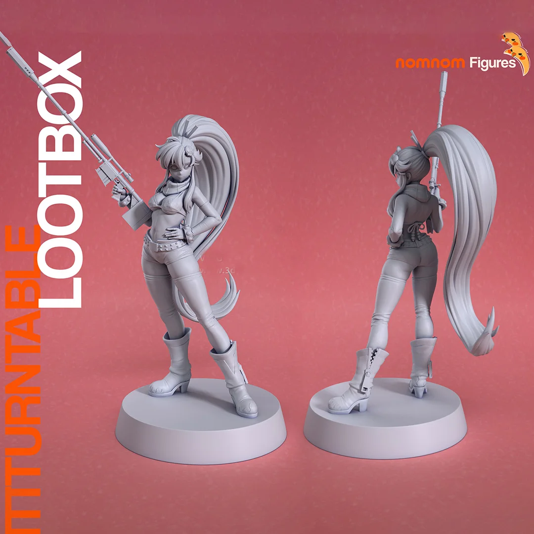 

120 мм, 100 мм, 75 мм, 50 мм 3D-печать, NSFW, tengen Toppa, Миниатюрные модели фигурок из смолы, несобранный и Неокрашенный комплект