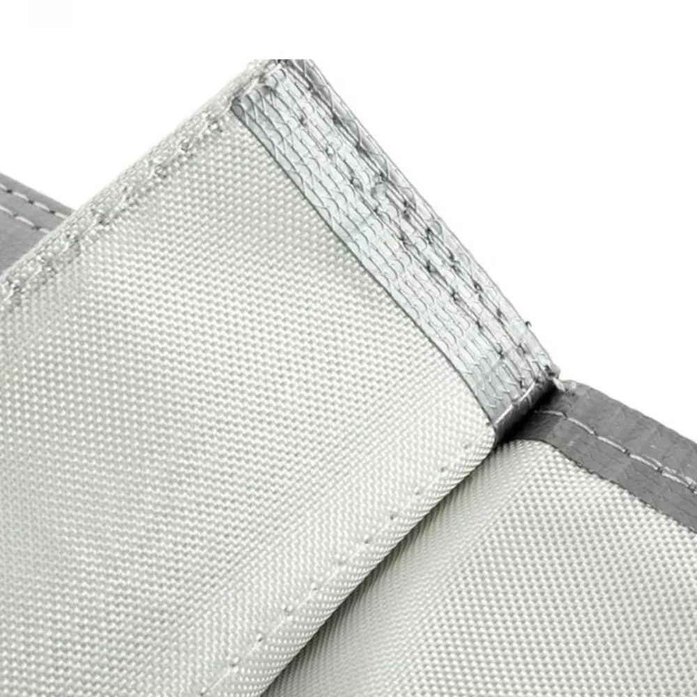 

Взрывозащищенная защитная сумка для аккумулятора LiPo 18x23 30x23, аксессуары для радиоуправления, мешок для хранения зарядки, серебристый, черный, безопасная защита для аккумулятора