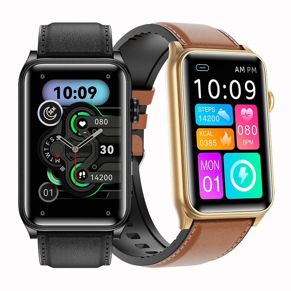 Bluetooth Call Smart Bracelet Strong Flashlight 200+ Dials Waterproof Smart Band Heart Rate Blood Pressure Women Health Watches