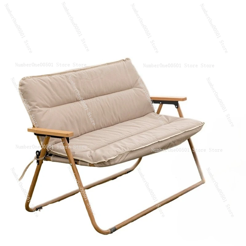 

Outdoor Cushion Camping Seat Pad Portable for 2 Person Thick Padded Waterproof Soft for Hiking Fishing