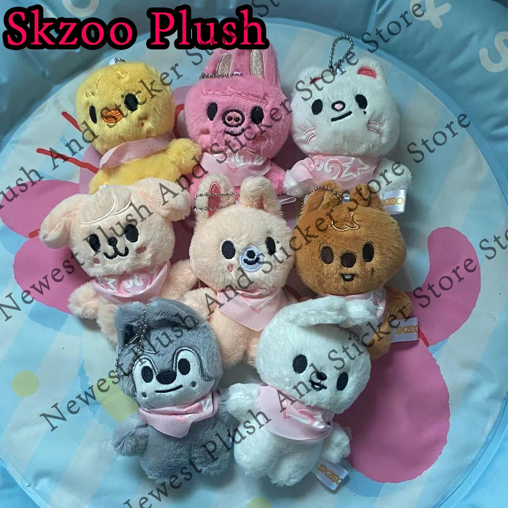 

283style 10cm Skzoo Plush Toy Kawaii Skzoo Stray Wolf Plush Cartoon Stuffed Animal Doll Kawaii Companion Toys Children Gift