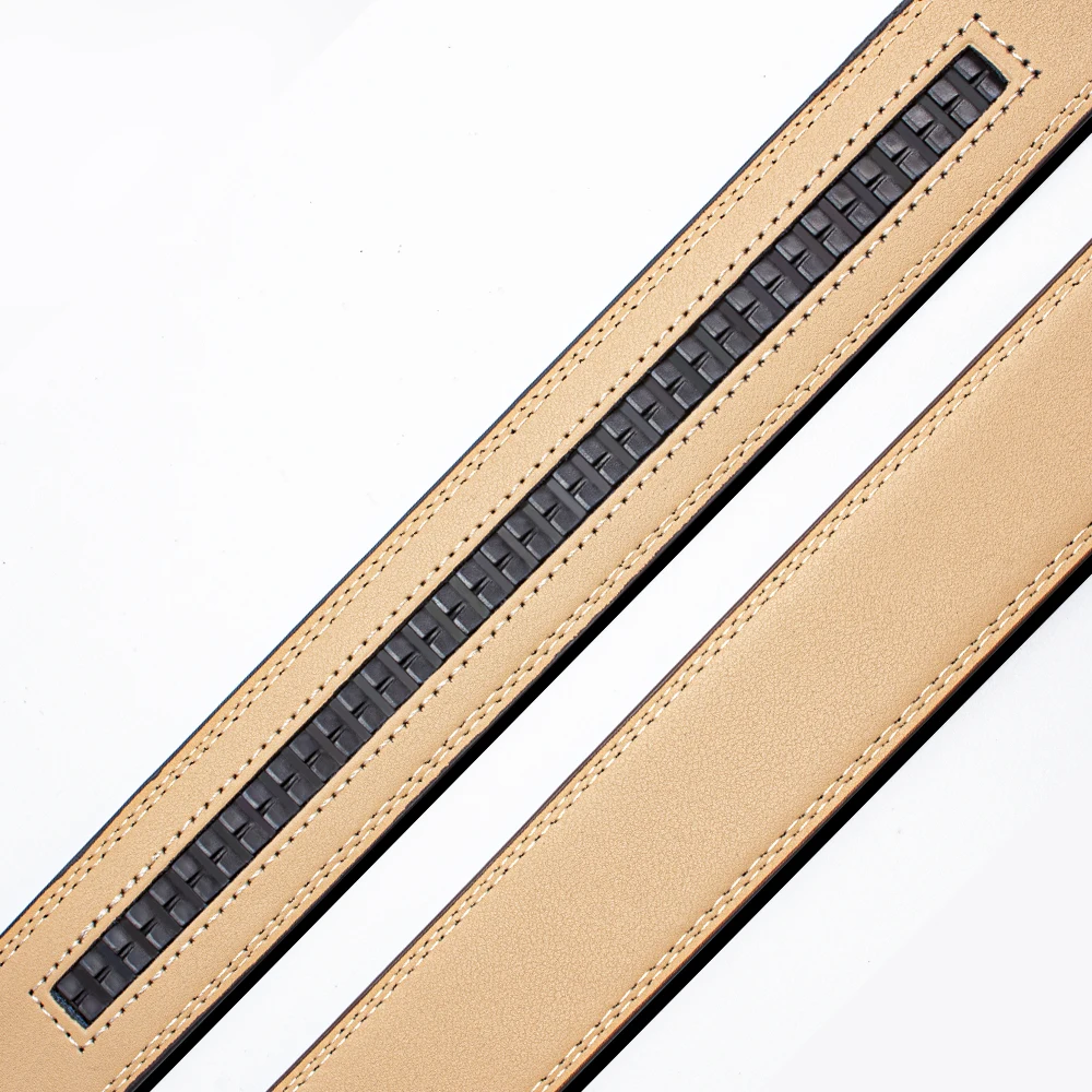 Belts Famous Brand Women Belt Dress Quality Genuine Luxury Leather Cowhide Leather Belt Without Automatic Buckle Mens Ratchet Be