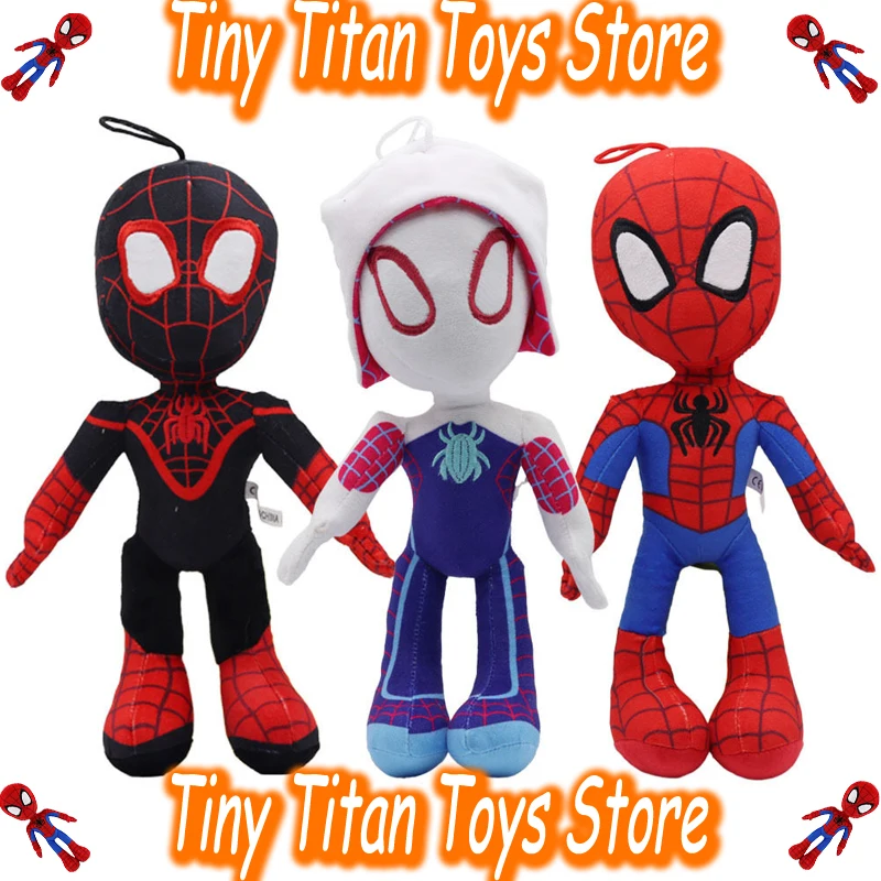 

Hot Spider Man Acg Toy Figure Across The Spider Verse Figure Miles Morales Plush Toy Spider Gwen Doll Stuffed Toy Festival Gift
