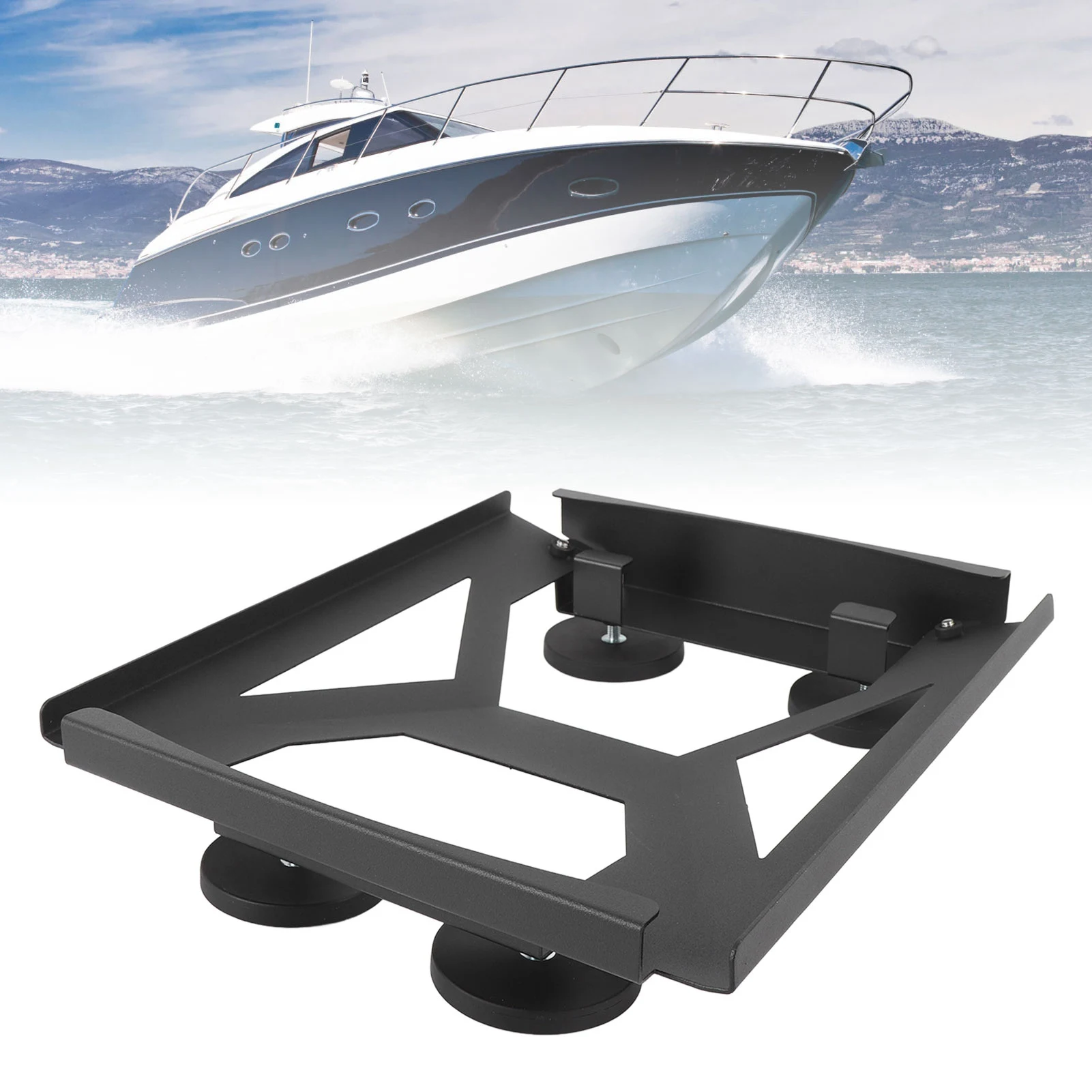 

Крепление на крышу мини-автомобиля, сильная несущая способность, стабильное нержавеющее магнитное крепление на крышу автомобиля для автофургона, яхты, автомобиля, внедорожника