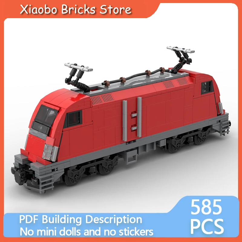 

City Car Model MOC Building Bricks Austrian City Express Train Modular Technology Gifts Holiday Assemble Children Toys Suit