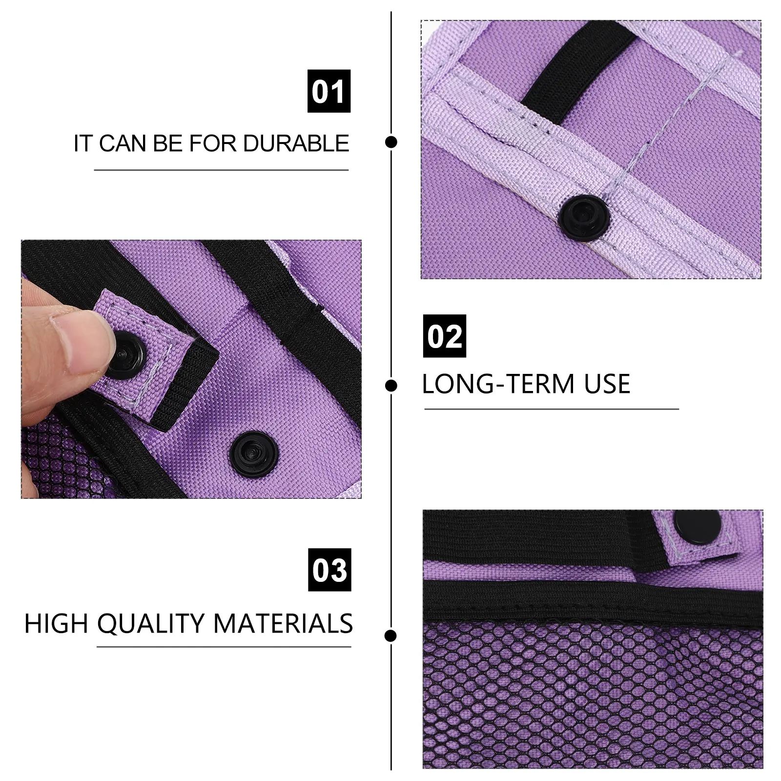 

Pen Storage Bag Pencil Tool Kit Nurse Doctor Accessories Case Compartments Pink Oxford Cloth Pouch Pen Pocket Daily Use