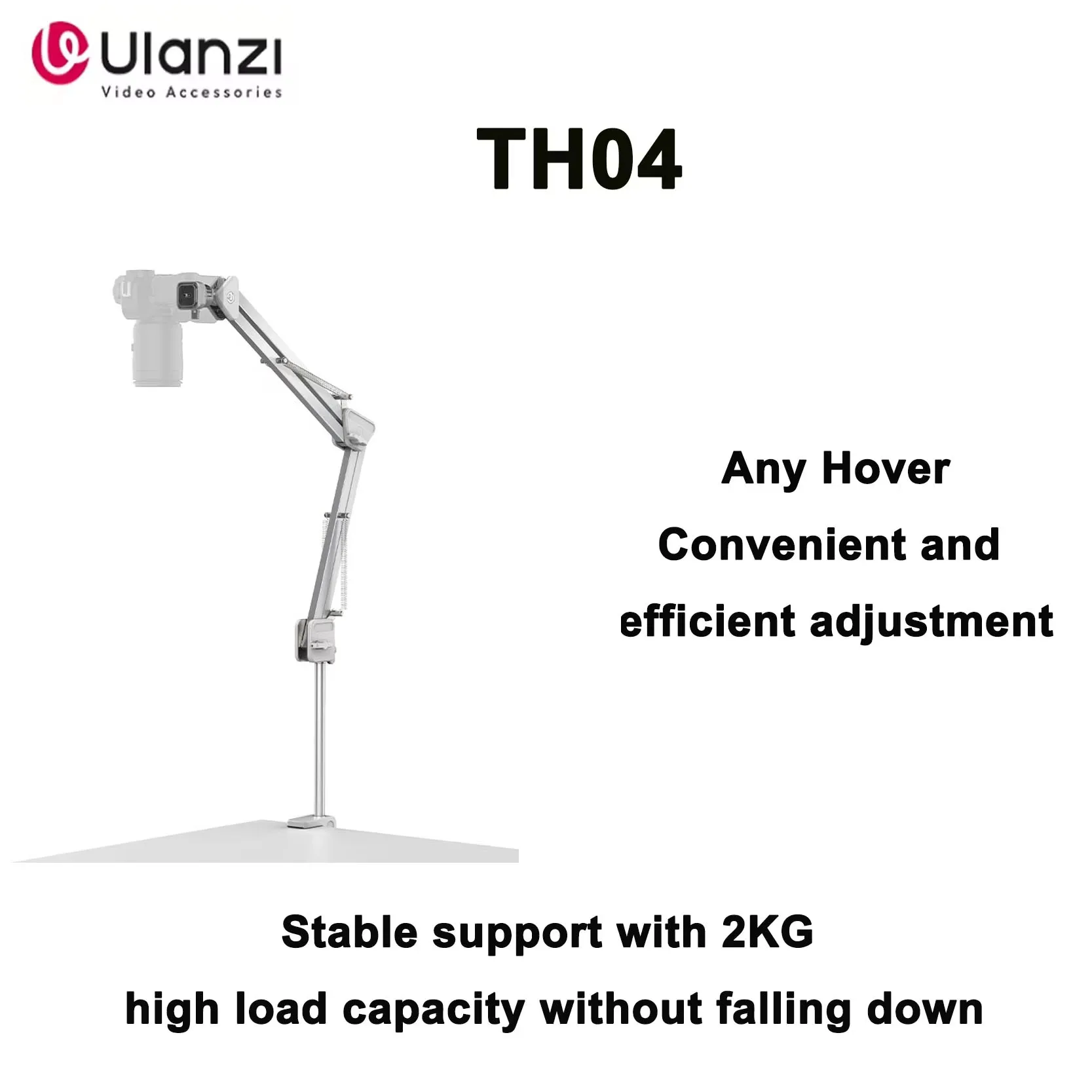 

Оригинальный Ulanzi TH04 Dragon Camera, верхнее крепление для телефона, зеркальный микрофон, консольный кронштейн, настольная съемка, прямая трансляция