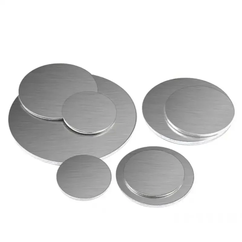 Picture 5: 304 Stainless Steel Disc Round Sheet Metal 0.5/1/1.5/2mm Thick Dia 50/60/80/100mm Polished Flat Washer Gasket