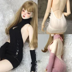 1/4 1/3 BJD clothes DD SD DDL MSD doll fashion hanging neck hanging neck sweater dress Arm sleeve