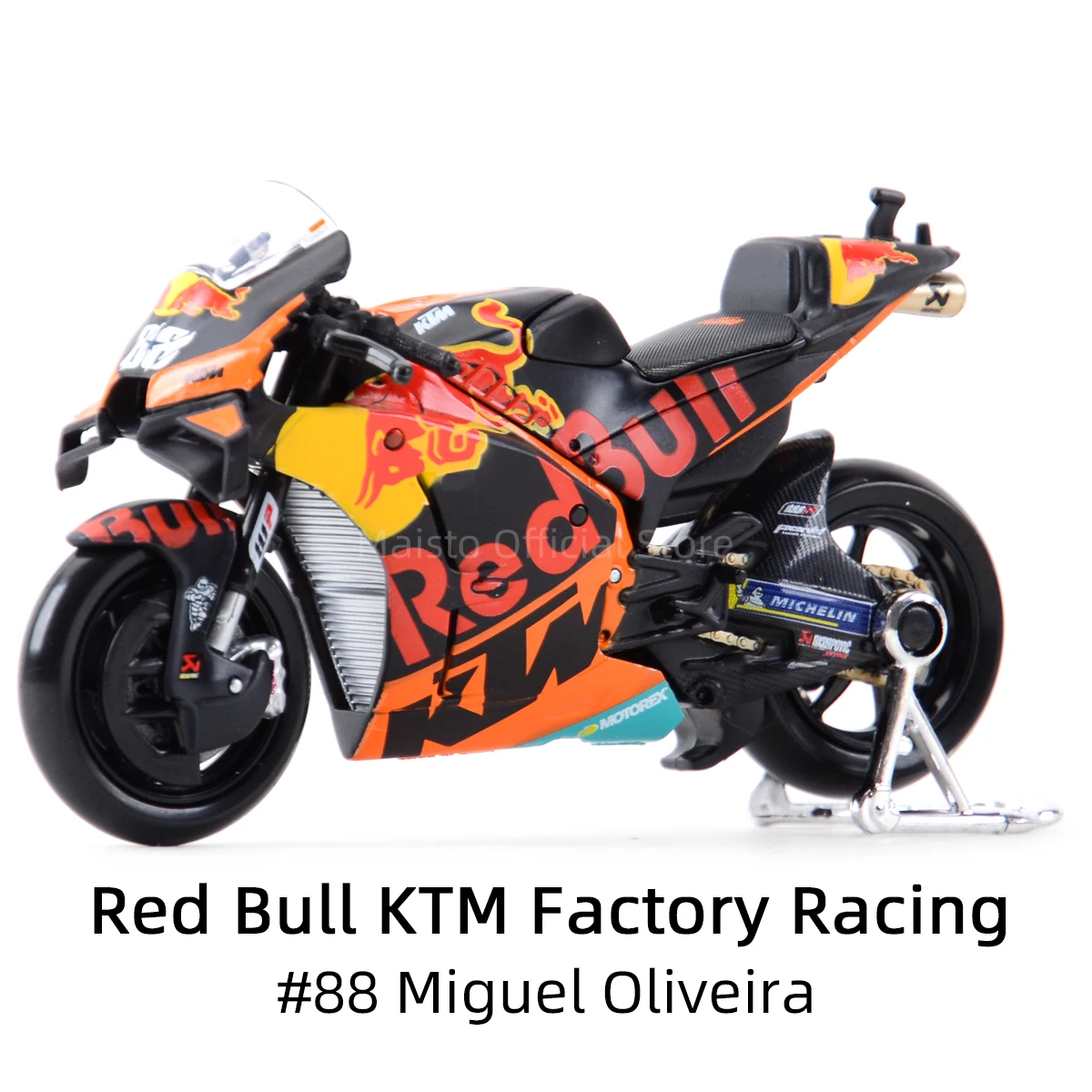 

Maisto 1:18 2021 GP Racing Red Bull KTM Factory Racing Die Cast Vehicles Collectible Motorcycle Model Toys