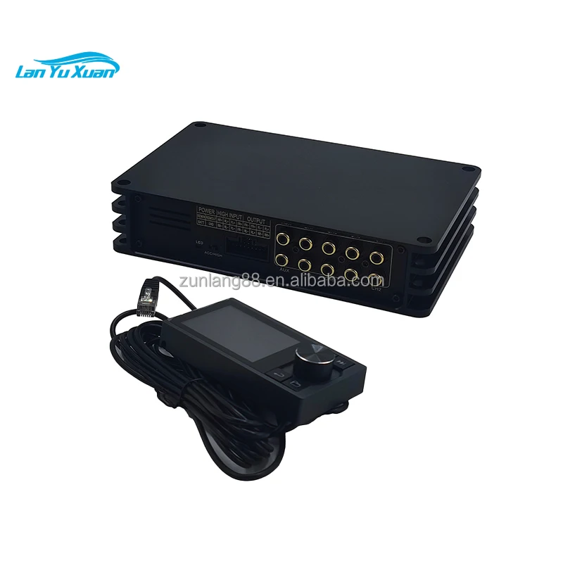 

31 band EQ BT 5.2 Car Dsp Audio Processor 4 in 4 out 8 RCA App Tune SQ Class Car DSP Amplifier