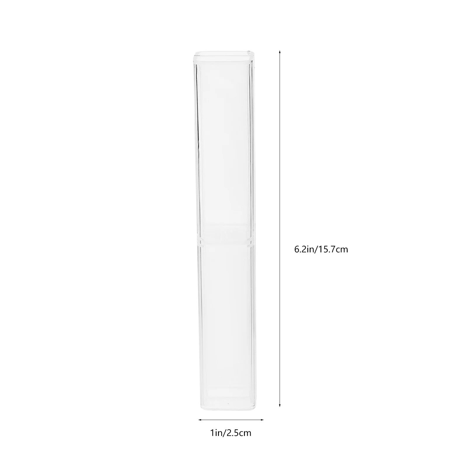 10 قطعة مقلمة شفافة سعة كبيرة صندوق تخزين الأدوات المكتبية منظم بلاستيكي متعدد الوظائف لطلاب المدارس